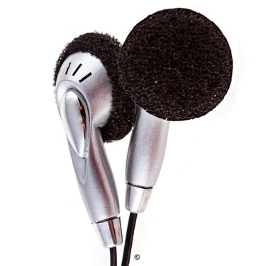 School Earbuds with Foam Earpads - Learning Headphones